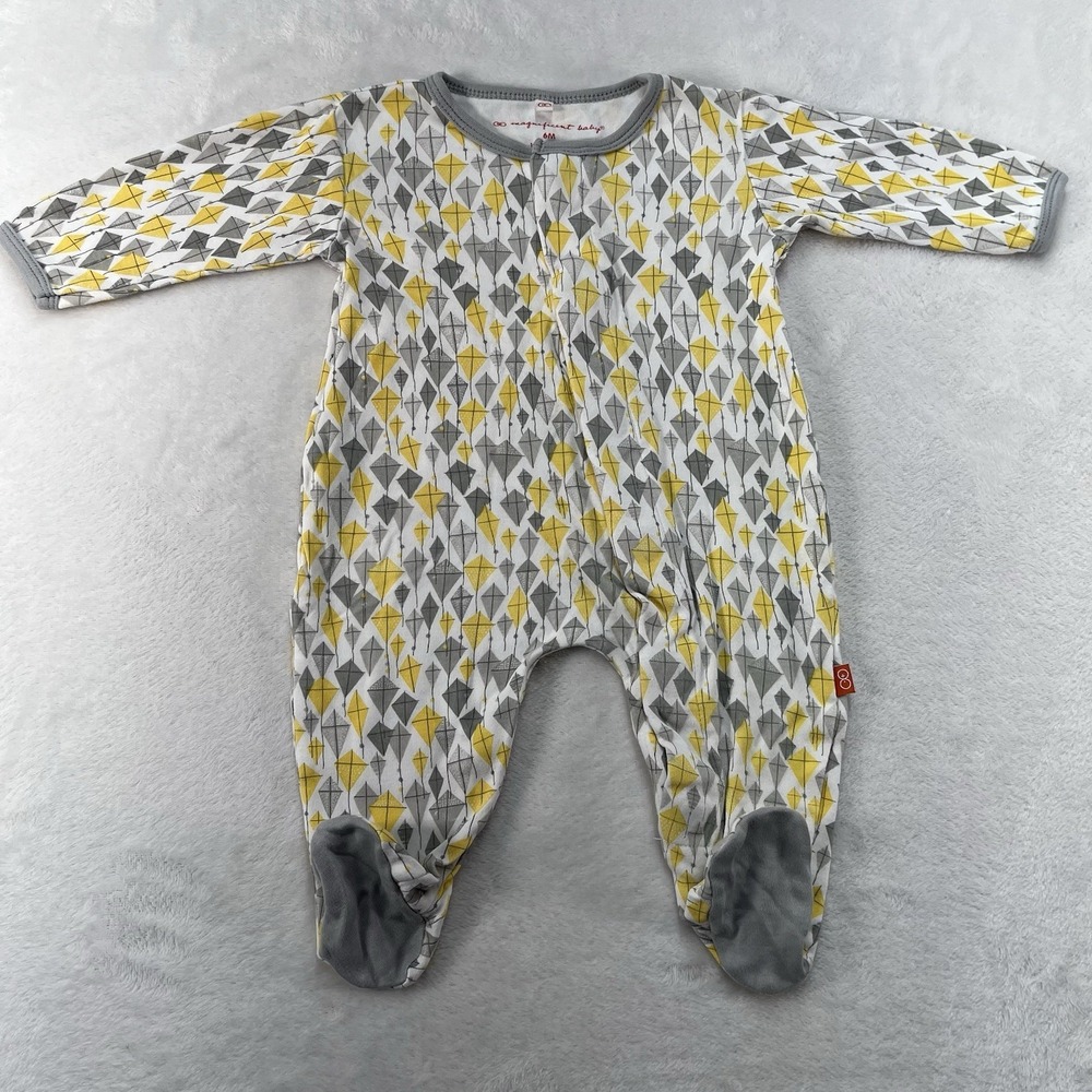 Magnificent Baby Magnetic Sleeper Unisex Baby 6M Cotton Kites Magnet Close